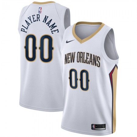 Maillot Basket New Orleans Pelicans Personnalisé 2020-21 Nike Association Edition Swingman - Homme